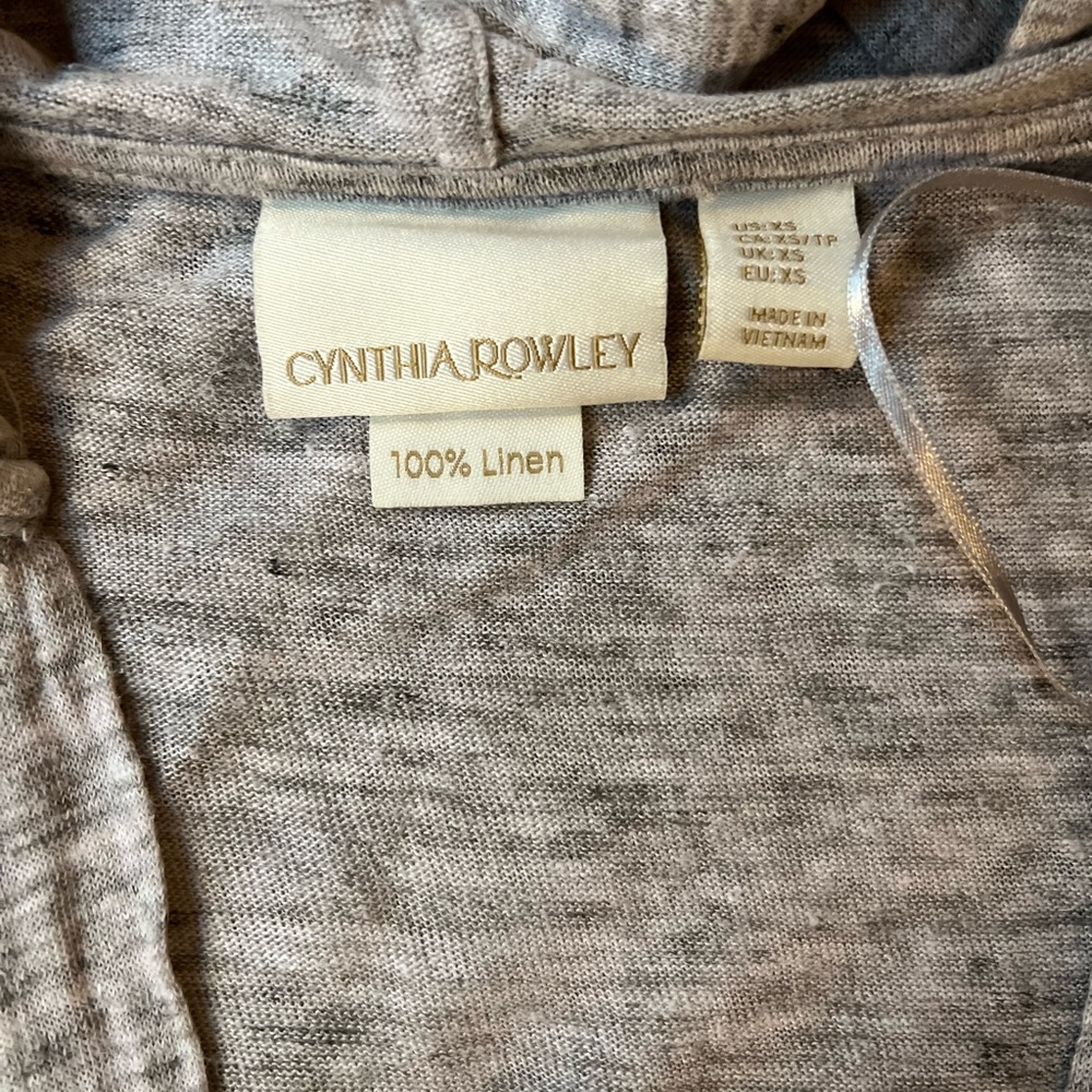 Cynthia Rowley Top Linen